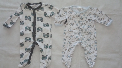 Pijama Enterito Dormilón Bebé Varón 6 Meses De Algodón 