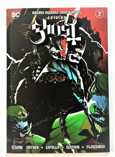 Noches Oscuras Death Metal #2 Edición Ghost Ovni En Stock