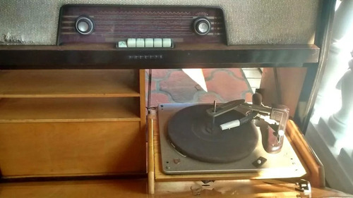 Eletrola Philips Toca Discos Rádio Antiga Não Funciona Rara
