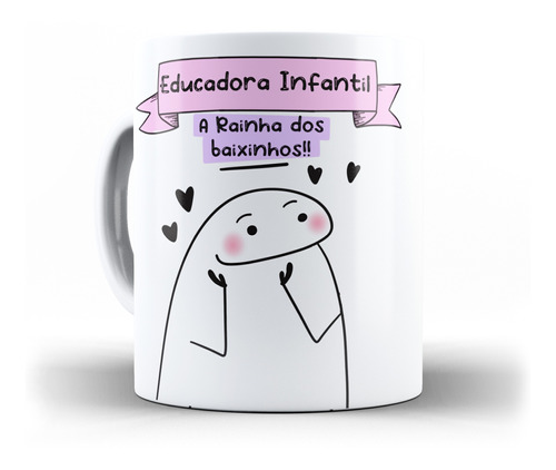 Caneca Flork Profissões Educadora Infantil