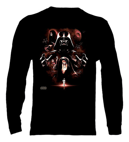 Polera Manga Larga Star Wars - Ver 23 - Vale Gamess