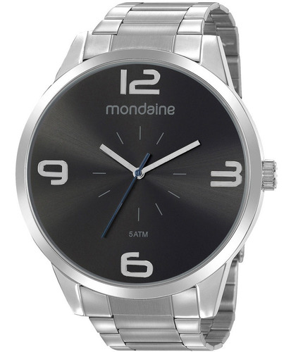 Relógio Masculino Mondaine Prata 53925g0mgne4