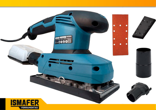 Lixadeira orbital Wesco WS4168 azul 240W 127V