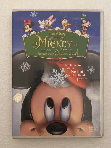 Dvd Original Disney Mickey Y Sus Amigos Juntos Otra Navidad (Usado)