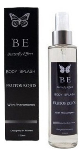 Back Up Body Splash Be C Feromonas Frutos Rojos Butterfly