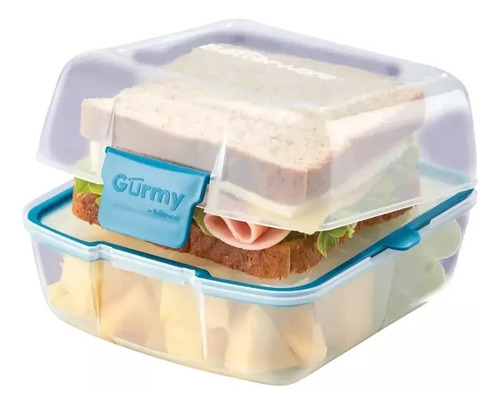 Contenedor Para Sandwich Betterware Con Doble Compartimento