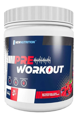 Pre Workout  Endurance - 900g Beterraba Com Frutas Vermelhas