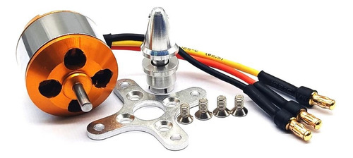 Motor sin escobillas A2212 1400kV con modelo Spinner Rise