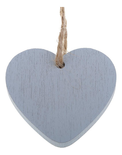 10x Corazones En Apariencia De Scrapbooking 10 Piezas Azul