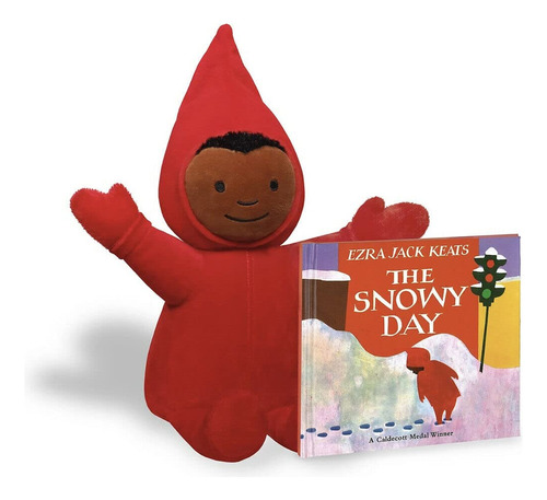 Snowy Day Peter - Juego De Peluche Y Libro De 11 Pulgadas E.