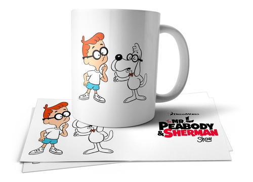 Las Aventuras De Peabody Y Sherman Taza Tu Propio Estilo