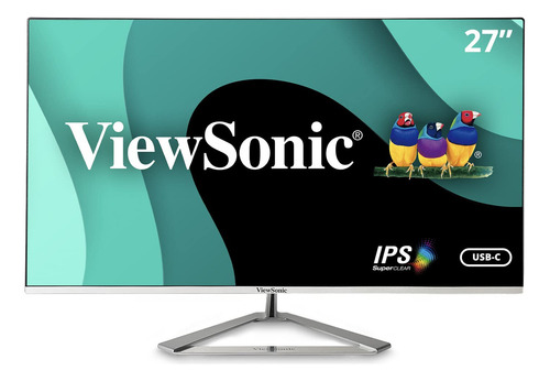 Viewsonic Monitor Ips Con Bisel Delgado Uhd 4k De 27