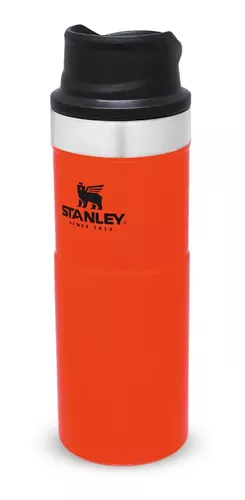 Stanley Classic Trigger-Action 16 oz. Travel Mug, Blaze Orange