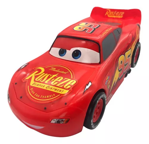 Carro de Controle Remoto Grande - Disney Cars Relampago McQueen