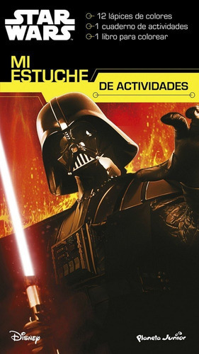 Star Wars. Mi estuche de actividades, de Star Wars. Editorial Planeta Junior, tapa dura en español