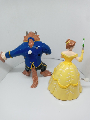 Figura Belle Y Beast Disney Just Toys (la Bella Y La Bestia)