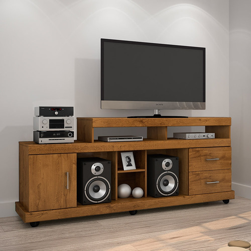 Rack Bancada Bem Te Vi Para Tv Até 50 Polegadas Nobre Soft