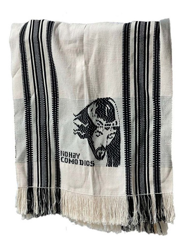 Poncho Tradicional Diseño Artesanal Jesus Fino