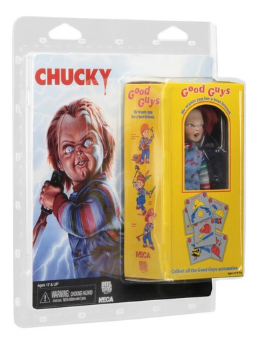 Figura De Acción Chucky Versión Retro Escala 8 Oficial Neca