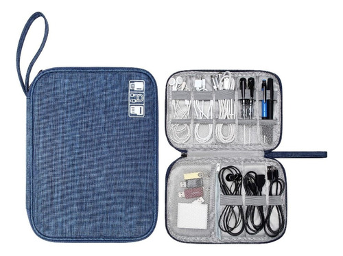 Estuche Organizador De Cables , Cargador , Usb Tablet Pc  M