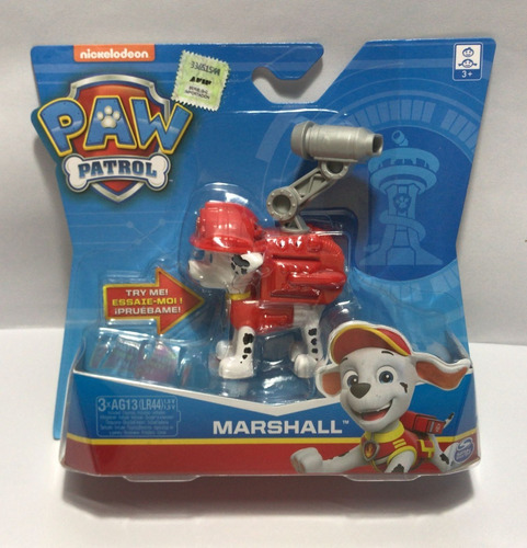 Paw Patrol Marshall Figura Articulada 10cm C/frase 16600 Srj