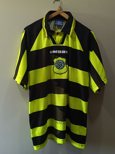 Camiseta Suplente Celtic Fc De Escocia, Umbro Temporada 1997