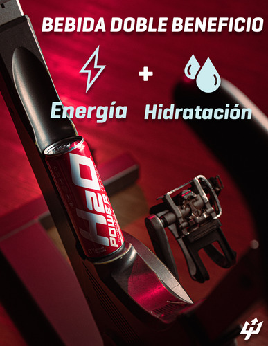 Bebida Energética H2o Power Sabores Mixto 24 Pack Con 355 Ml