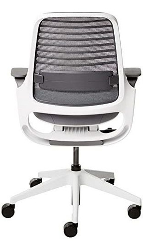 Imagen 5 de 7 de Steelcase Serie 1 Silla De Oficina, Ruedas De Alfombra, Gri