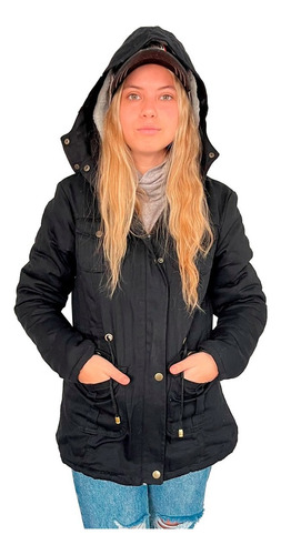 Imagen 5 de 10 de Parka Roma Negra