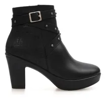 Comprar Botas Lady Stork Botineta Mujer Cuero Taco 8,5 Cm Barbie