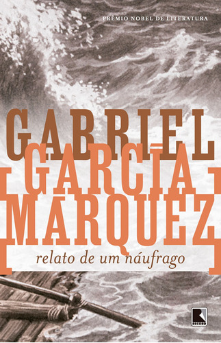 Relato de um náufrago, de Márquez, Gabriel García. Editora Record Ltda., capa mole em português, 1977
