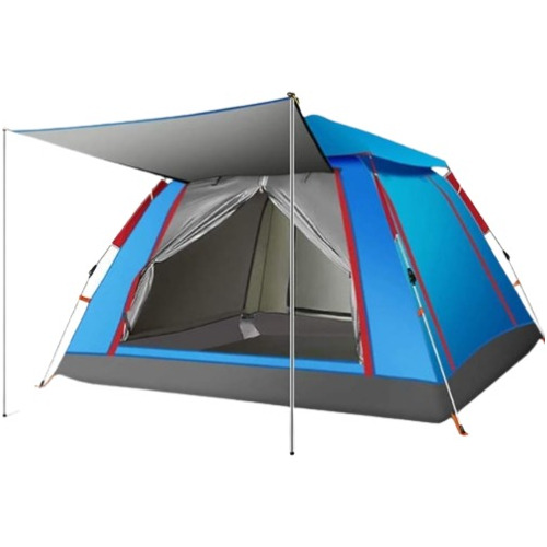 Barraca Camping Acampamento 4/5 Pessoas Com Varanda