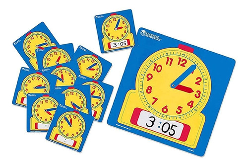 Learning Resources - Juego De Relojes De Escritura Y Limpiez