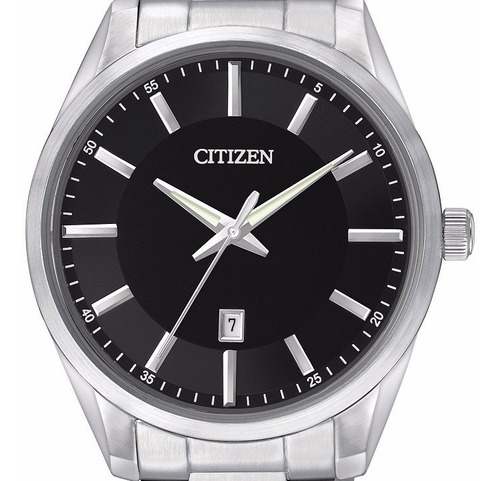 Reloj Citizen Hombre Acero Bi1030-53e Fondo Negro