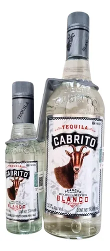 comprar Tequila Cabrito Blanco 950 Ml + Pacha 250 Ml