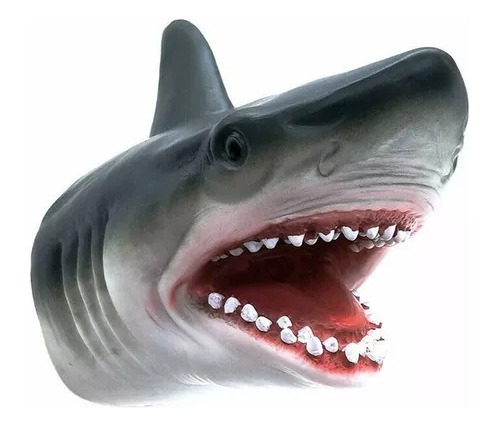 Juguete Educativo Realista De Marionetas De Mano De Tiburón