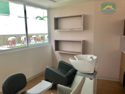 Imagem 10 de 15 de Apartamento Novo Beiramar Para Locação - Praia Do Cabo Branco - João Pessoa - Pb - Ap1306