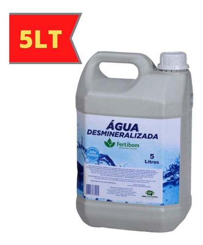 Agua Desmineralizada 5 Litros Para Radiadores