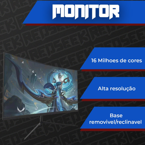 Pc Game Cpu 10ª I7 10700f 32gb Rtx 4060 Ddr6+ Monitor Curvo
