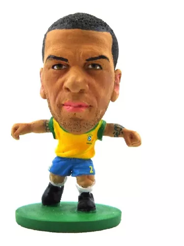 B4916 Mini Jogadores Seleção Brasil 2014 Soccer Starz Oscar