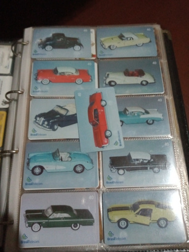 Cartões Telefonicos Série Carros Miniaturas Pr