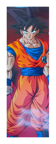 Dragon Ball Set A De 4 Posters Largos Plastificado Goku 82cm