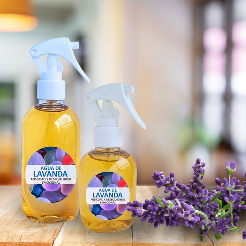 Agua De Lavanda 150ml Para Relajación Y Equilibrio Emocional