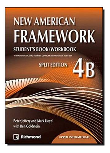 Libro New American Framework 4b Stds Bk Cd Rich Idiomas Ing