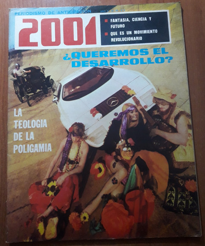 Revista 2001 Periodismo De Anticipacion N°49  Julio De 1972