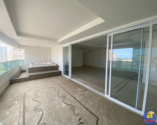 Imagem 13 de 28 de Excelente Apartamento 4 Suítes Sendo 1 Master Com Hidro, 3 Vagas De Garagem Na Meia Praia Em Itapema/sc - Imobiliária África - Ap00823 - 70285324