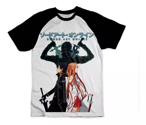 Camiseta Anime Sword Art Online - Estampa Total