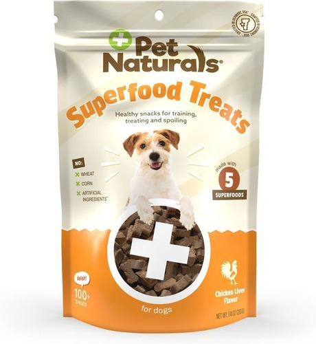 Pet Naturals  Homestyle Chicken Recipe Superfood Dog Treats,