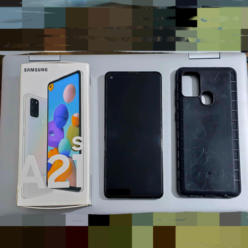 Samsung Galaxy A21s Blanco Tornasol Con Lector De Huella Blanco (Usado)