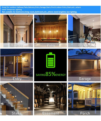 Bombillas Led Con Sensor De Movimiento, Bombillas Con Sensor